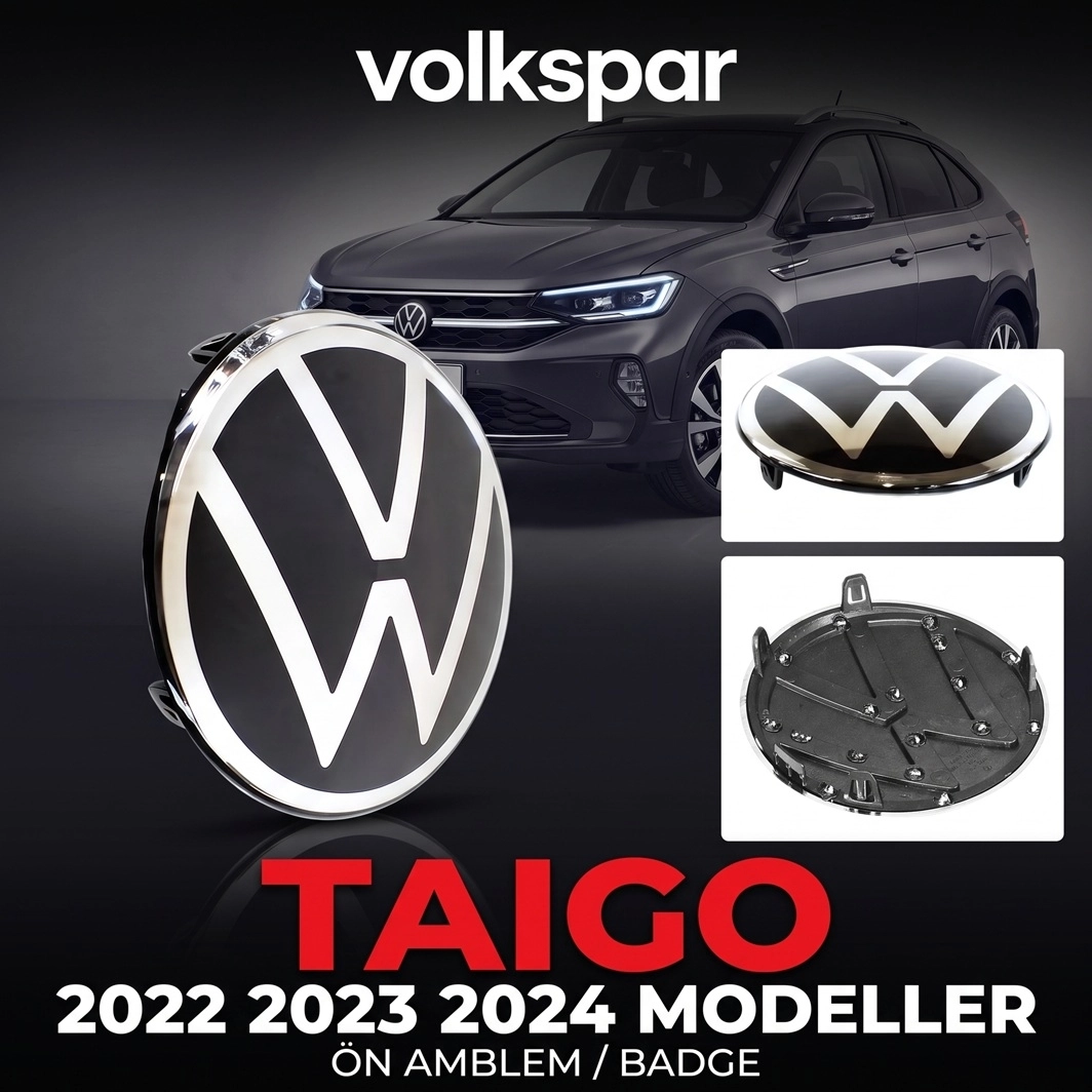 TAİGO ÖN PANJUR IZGARASI ARMASI AMBLEMİ LOGO 2022 2023 2024 MODELLER