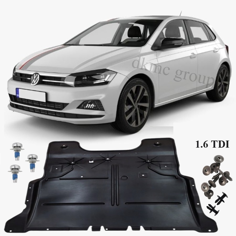 POLO MOTOR ALT KORUMASI MONTAJ VİDALI 1.6 TDI KARTER MUHAFAZASI 2017 2018 2019 2020 MODELLER