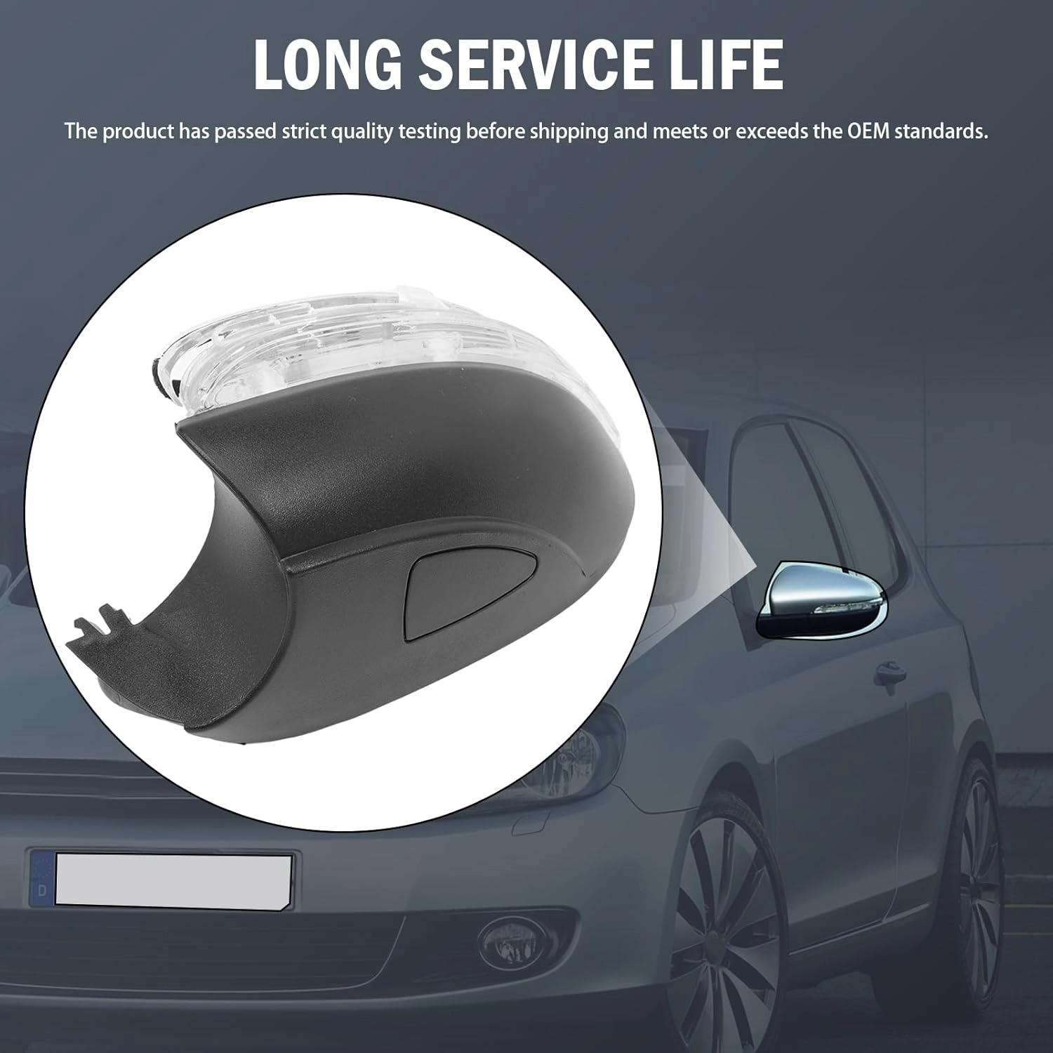 GOLF 6 DIŞ AYNA SİNYALİ SOL SÜRÜCÜ TARAFI 2008 2009 2010 2011 2012 MODELLER İÇİN