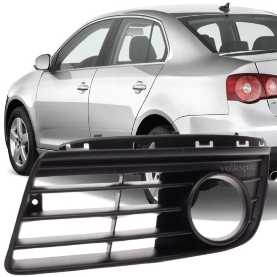 JETTA 2006-2011 MODEL ARASI UYUMLU SOL SÜRÜCÜ TARAFI ÖN TAMPON SİS IZGARA ÇERÇEVE KAPAĞI
