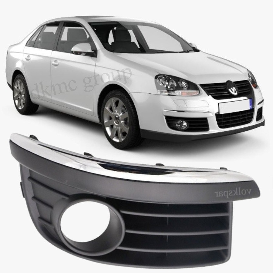JETTA 2006-2011 MODEL ARASI UYUMLU ÖN TAMPON SİS IZGARA ÇERÇEVE KAPAĞI SİSLİ SAĞ KOMPLE