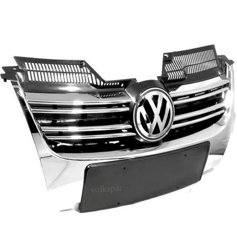 JETTA ÖN PANJUR IZGARASI KOMPLE ARMALI NİKELAJLI SENSÖR DELİKSİZ 2006-2011 MODEL ARASI UYUMLU