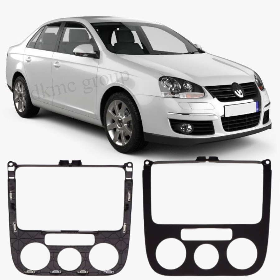 JETTA 2006-2011 MODEL ARASI UYUMLU MANUAL KLİMALI ARAÇLAR İÇİN RADYO TEYP DIŞ ÇERÇEVE