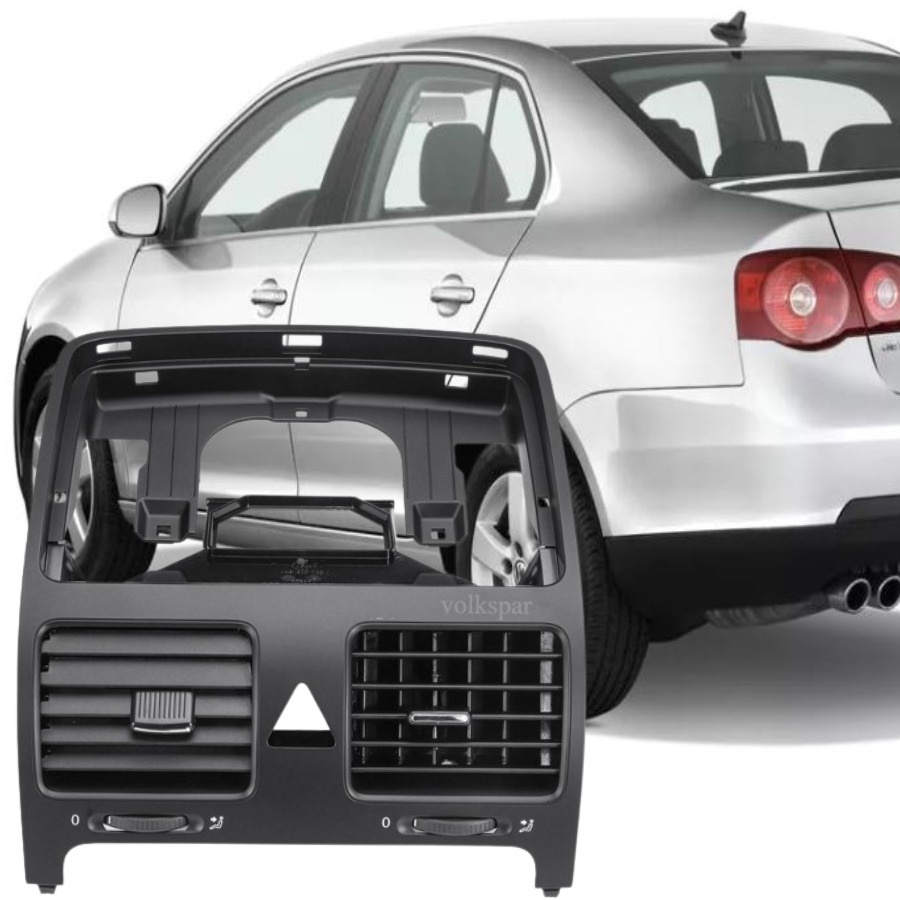 JETTA 2006-2011 MODEL ARASI UYUMLU ÖN TORPİDO ORTA HAVALANDIRMA IZGARA ÇERÇEVE