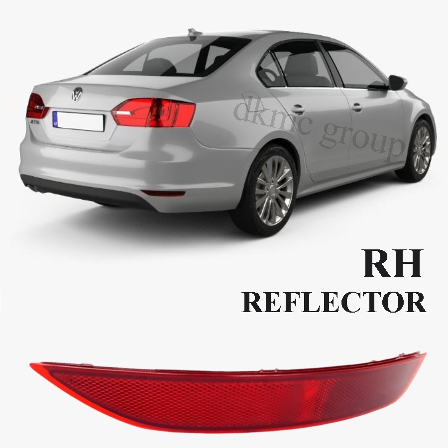 JETTA 2011-2014 MODEL ARASI UYUMLU SAĞ YOLCU TARAFI ARKA TAMPON REFLEKTÖRÜ