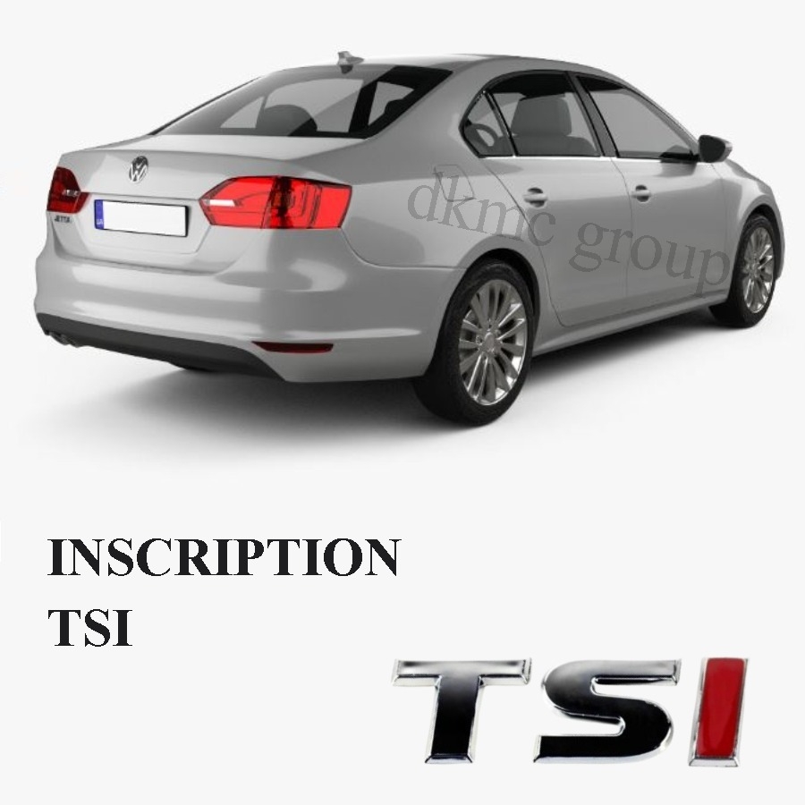 JETTA 2011-2014 MODEL ARASI UYUMLU (122HP) ARKA BAGAJ KAPAĞI ÜZERİ TSI YAZISI