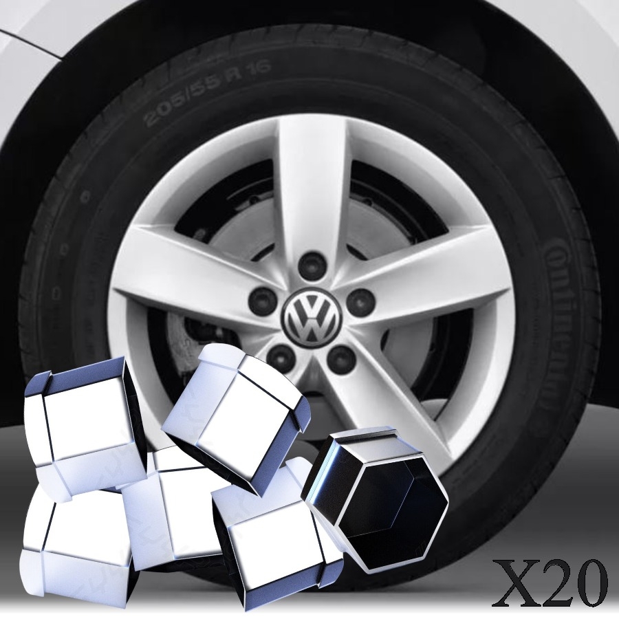 JETTA 2011-2014 MODEL ARASI UYUMLU (20 ADET ŞİFRESİZ-1Z) BİJON KAPAĞI TAKIM KROM