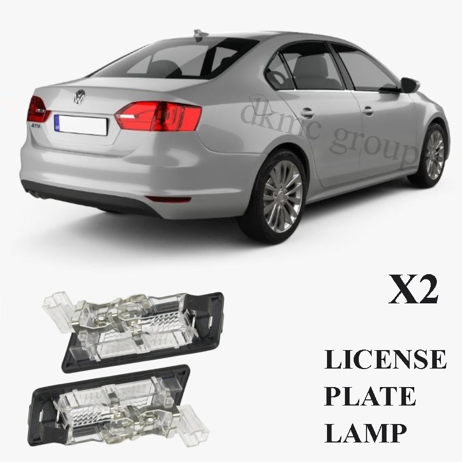 JETTA 2011-2014 MODEL ARASI UYUMLU SARI IŞIK HALOJEN PLAKA LAMBASI TAKIM