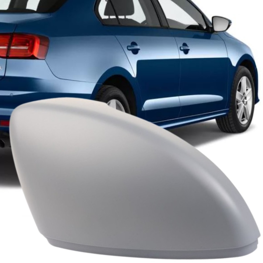 JETTA 2015-2018 MODEL ARASI UYUMLU SAĞ YOLCU TARAFI DIŞ AYNA KAPAĞI (ASTARLI)