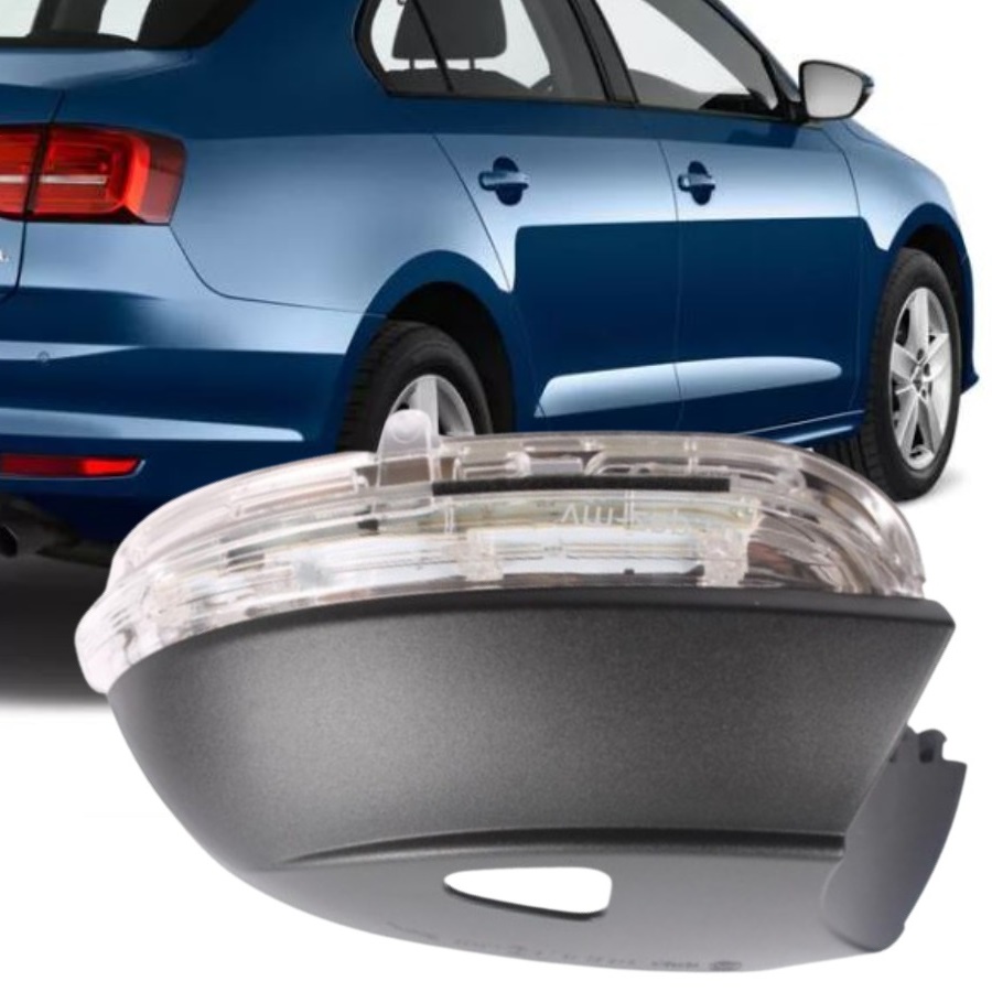 JETTA 2015-2018 MODEL ARASI UYUMLU SAĞ YOLCU TARAFI DIŞ AYNA SİNYALİ (AYDINLATMA DELİKLİ)