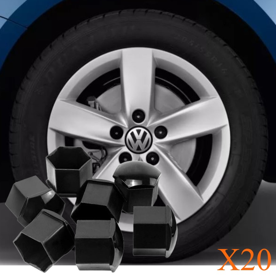 JETTA 2015-2018 MODEL ARASI UYUMLU (20 ADET ŞİFRESİZ-1Z) PİYANO SİYAH BİJON KAPAĞI TAKIM
