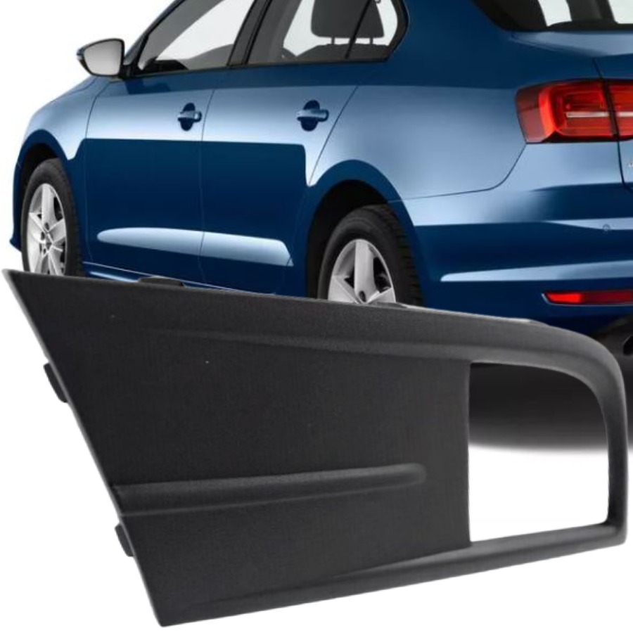 JETTA 2015-2018 MODEL ARASI UYUMLU SOL SÜRÜCÜ TARAFI ÖN TAMPON SİS IZGARA ÇERÇEVE KAPAĞI