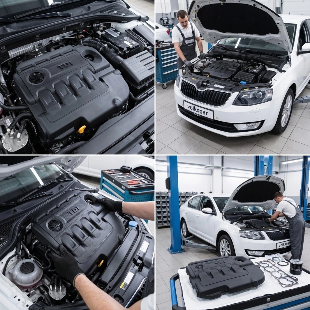 OCTAVIA MOTOR ÜST KAPAĞI 1.6 TDI 2013 2014 2015 2016 MODELLER