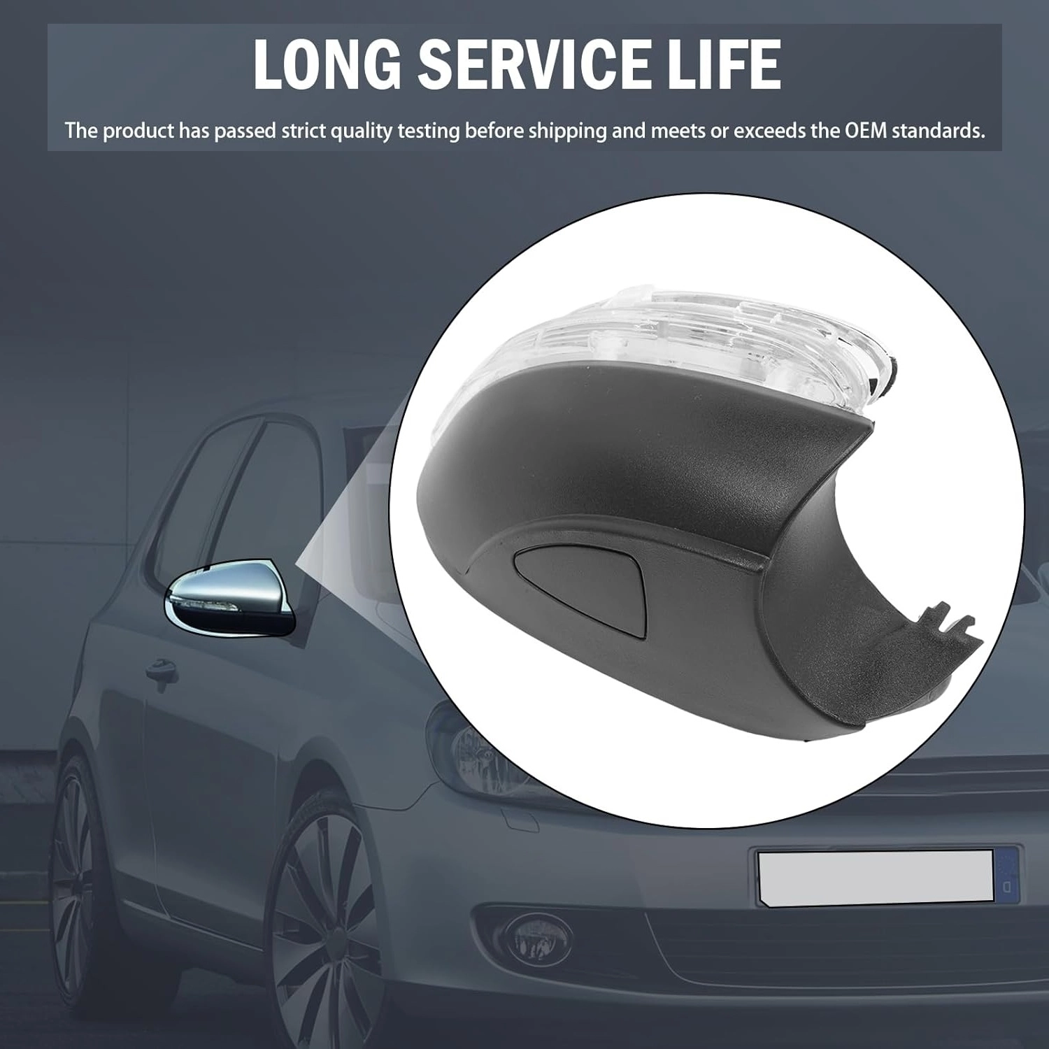 GOLF 6 DIŞ AYNA SİNYALİ SAĞ YOLCU TARAFI 2008 2009 2010 2011 2012 MODELLER İÇİN