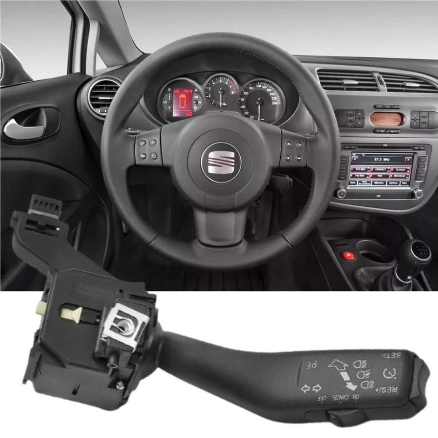 LEON 2006-2009 MODEL ARASI UYUMLU DİREKSİYON FAR SİNYAL SELEKTÖR KOLU FULL FONKSİYONLU