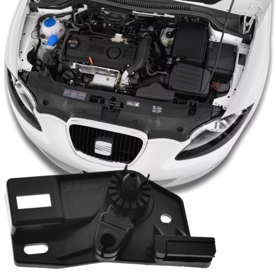 LEON 2006-2009 MODEL ARASI UYUMLU MOTOR KAPUTU İÇ AÇMA KOLU ALT BRAKETİ