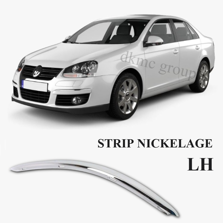 JETTA ÖN TAMPON IZGARA SİS FARI ÇERÇEVE ÜST NİKELAJI 2005 2006 2007 2008 2009 2010 2011 MODELLER