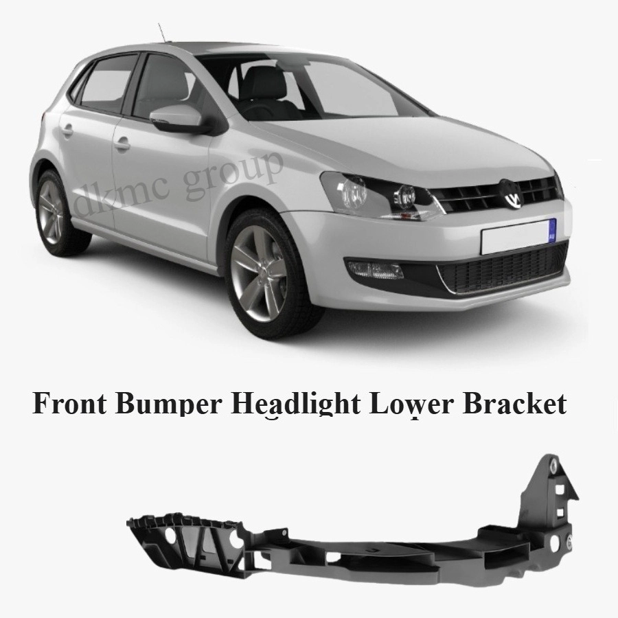 POLO ÖN TAMPON SAĞ FAR BAĞLANTI BRAKETİ 2010 2011 2012 2013 2014 MODELLER İÇİN