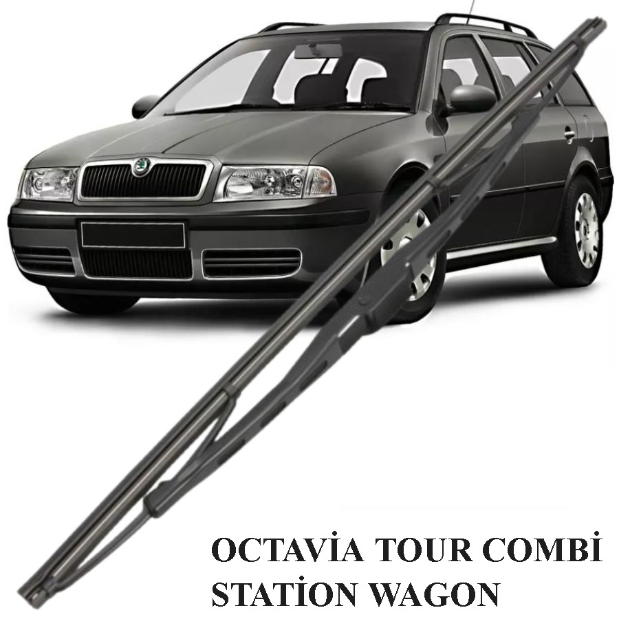 OCTAVİA TOUR COMBİ STATİON WAGON  2001-2009 MODEL ARASI UYUMLU ARKA CAM SİLECEK LASTİĞİ SÜPÜRGESİ