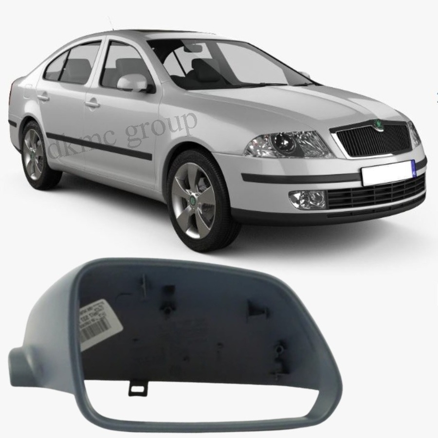 OCTAVİA 2005-2008 MODEL ARASI UYUMLU SAĞ YOLCU TARAFI DIŞ AYNA KAPAĞI (ASTARLI)