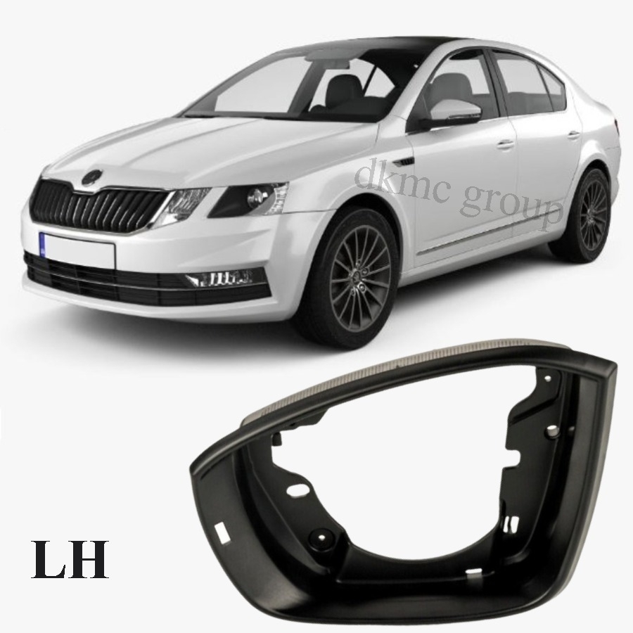 OCTAVİA SEDAN 2017-2020 MODEL ARASI UYUMLU SOL SÜRÜCÜ TARAFI DIŞ AYNA ÇERÇEVESİ
