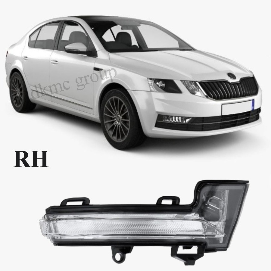 OCTAVİA SEDAN 2017-2020 MODEL ARASI UYUMLU SAĞ YOLCU TARAFI DIŞ AYNA SİNYALİ