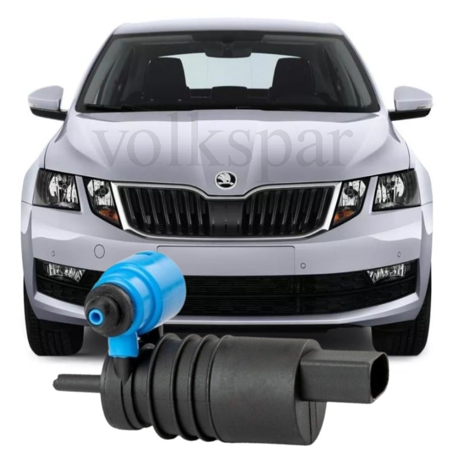OCTAVİA 2017-2020 MODEL ARASI UYUMLU ÖN VE ARKA CAM SİLECEK SU FISKİYE POMPA MOTORU