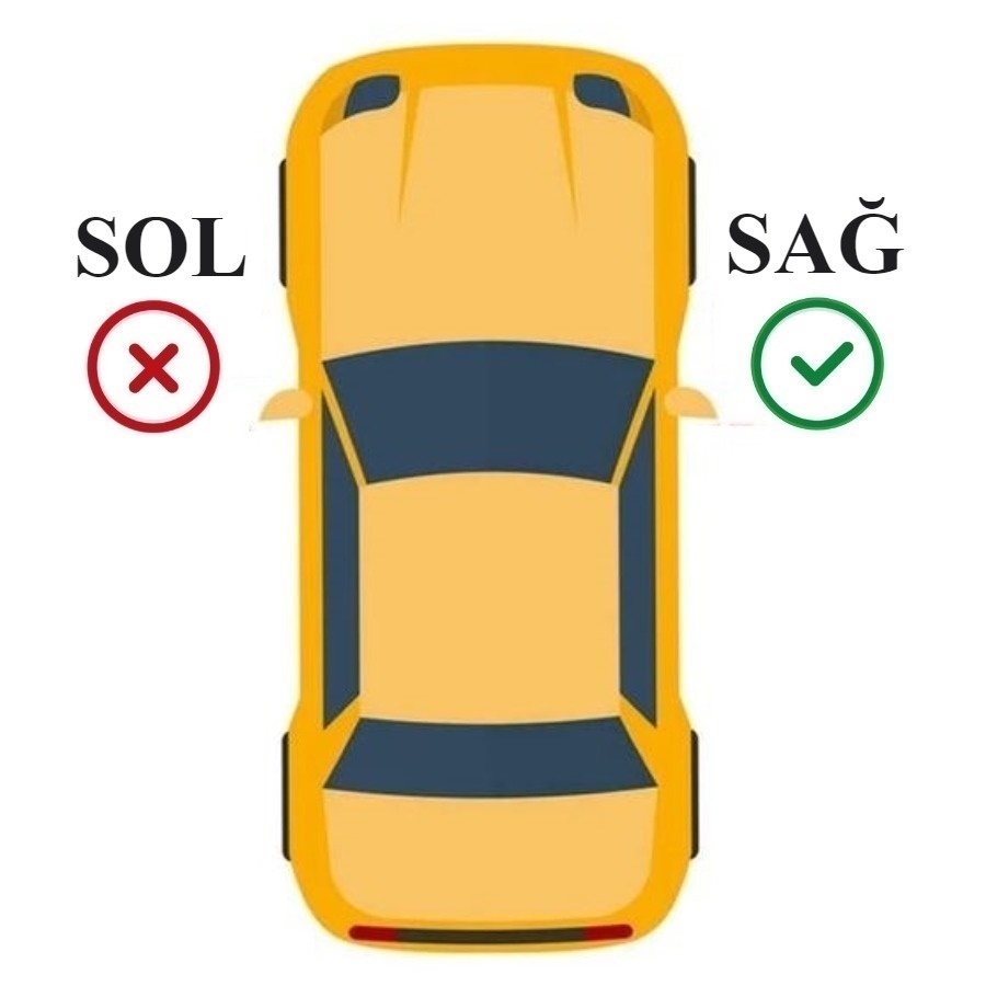 POLO 2018-2021 MODEL ARASI UYUMLU ÖN SAĞ YOLCU TARAFI (KROMLU) CAM AÇMA DÜĞMESİ