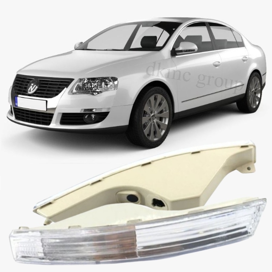 PASSAT B6 2006-2011 MODEL ARASI UYUMLU SOL SÜRÜCÜ TARAFI ÖN TAMPON SİNYALİ (BEYAZ)