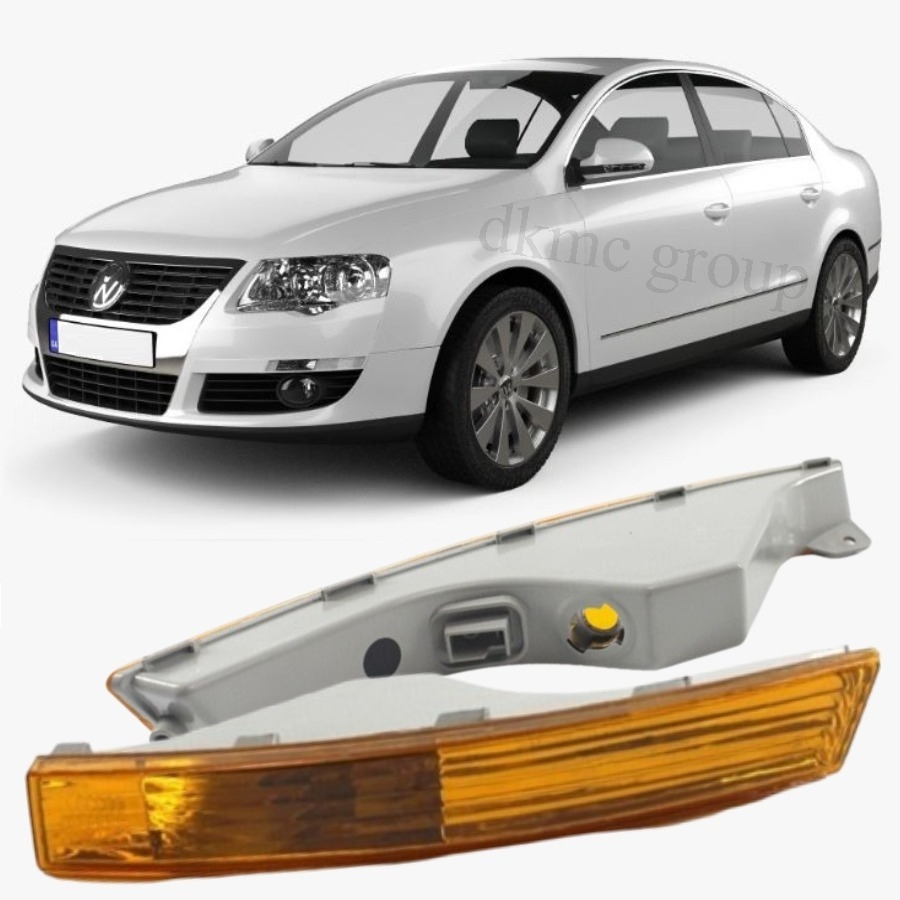 PASSAT B6 2006-2011 MODEL ARASI UYUMLU SOL SÜRÜCÜ TARAFI ÖN TAMPON SİNYALİ SARI
