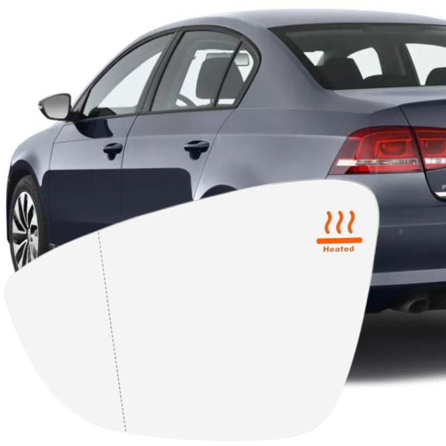 PASSAT B7 2011-2014 MODEL ARASI UYUMLU SOL SÜRÜCÜ TARAFI DIŞ AYNA CAMI ELEKTRİKLİ ISITMALI