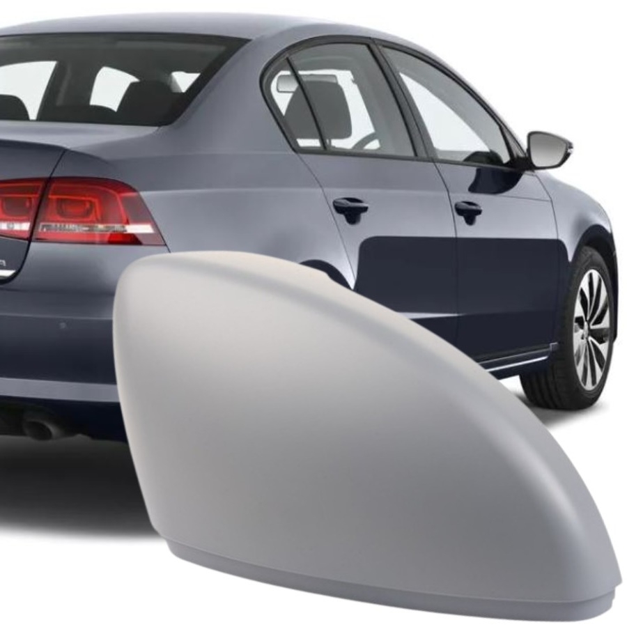 PASSAT B7 2011-2014 MODEL ARASI UYUMLU SAĞ YOLCU TARAFI DIŞ AYNA KAPAĞI (ASTARLI)