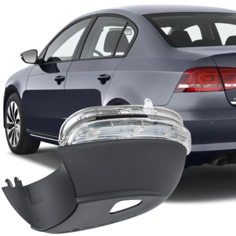 PASSAT B7 2011-2014 MODEL ARASI UYUMLU SOL SÜRÜCÜ TARAFI DIŞ AYNA SİNYALİ (AYDINLATMA DELİKLİ)