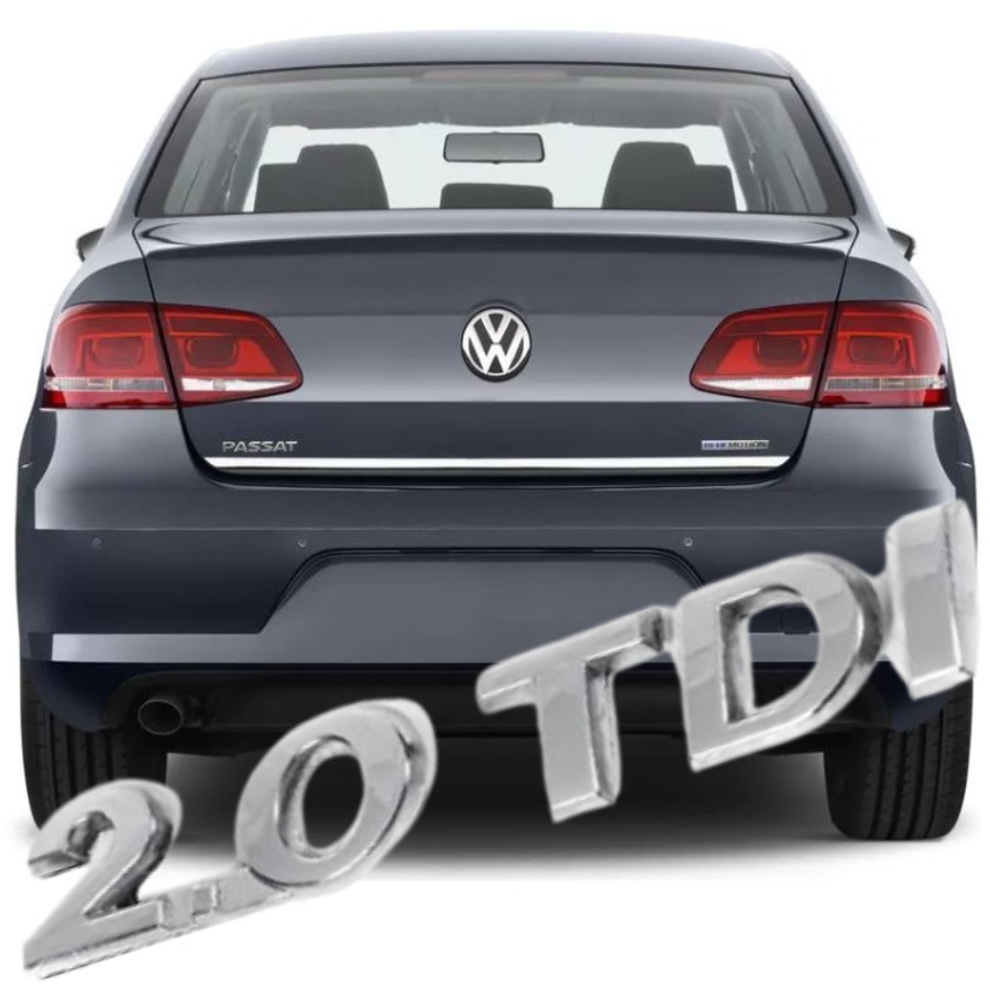 PASSAT B7 2011-2014 MODEL ARASI UYUMLU ARKA BAGAJ 2.0 TDI YAZISI (140HP)