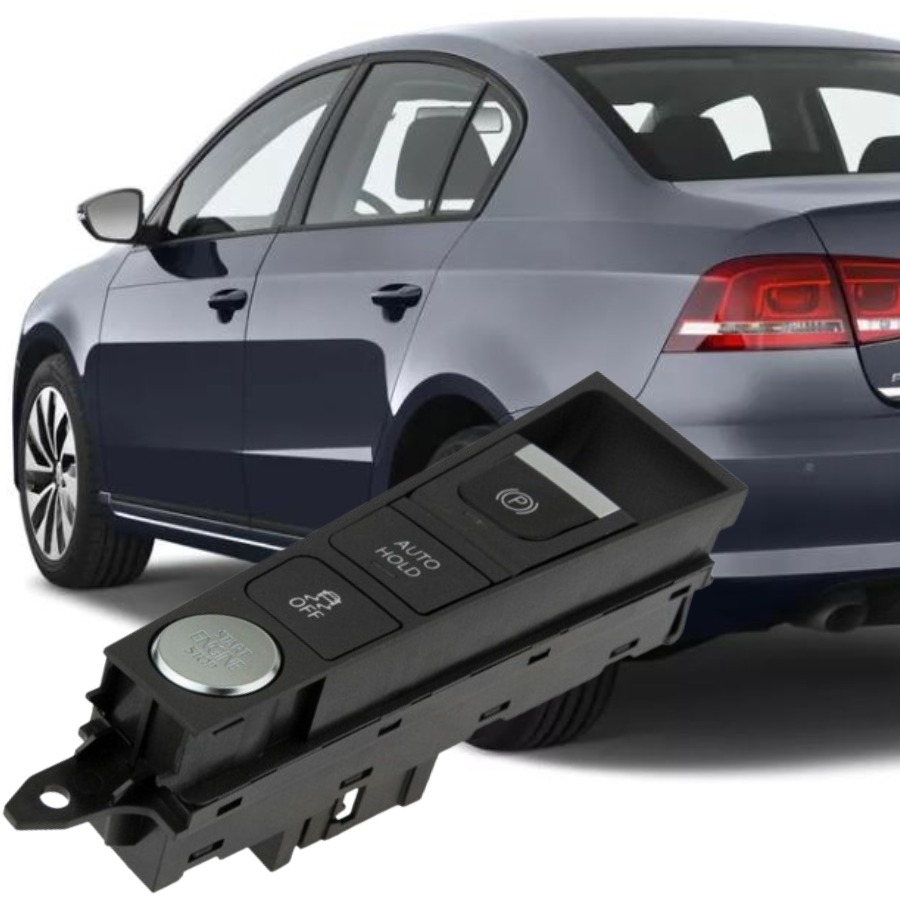 PASSAT B7 2011-2014 MODEL ARASI UYUMLU (START STOP) EL FRENİ PARK BUTONU DÜĞMESİ