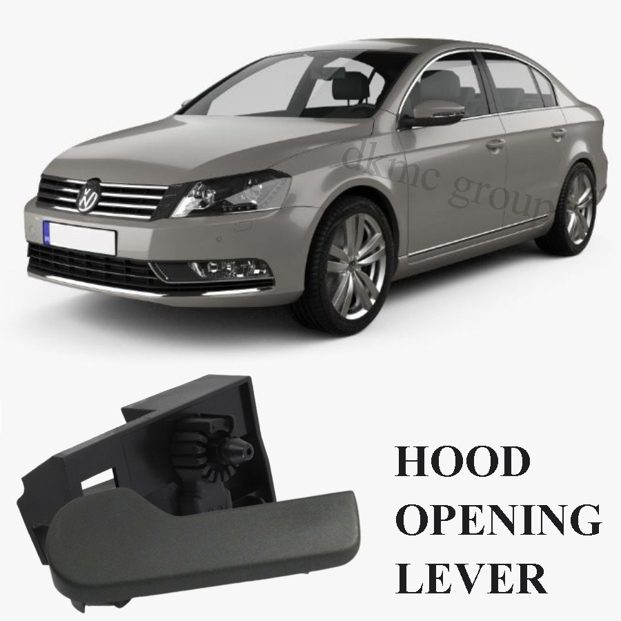 PASSAT B7 SEDAN 2011-2014 MODEL ARASI UYUMLU MOTOR KAPUTU İÇ AÇMA KOLU SET