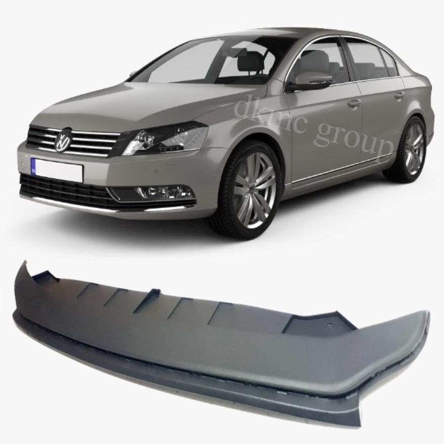 PASSAT B7 SEDAN 2011-2014 MODEL ARASI UYUMLU ÖN TAMPON SPOYLERİ ALT KARLIK