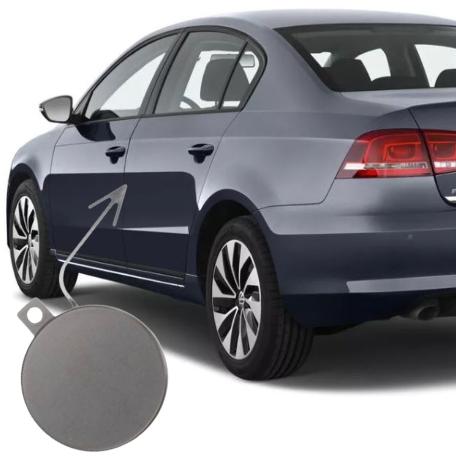 PASSAT B7 2011-2014 MODEL ARASI UYUMLU ÖN TAMPON ÇEKİ DEMİRİ KAPAĞI (ASTARLI)