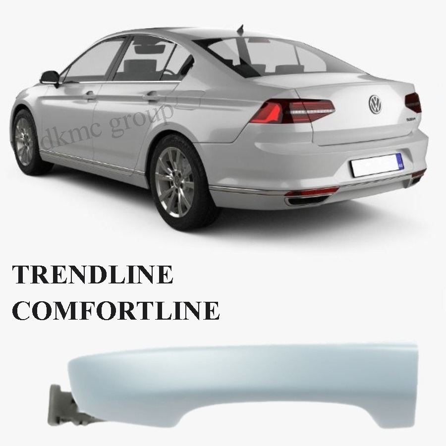 PASSAT B8 SEDAN 2015-2018 MODEL ARASI UYUMLU ARKA SOL SÜRÜCÜ ARKASI DIŞ KAPI KOLU ASTARLI