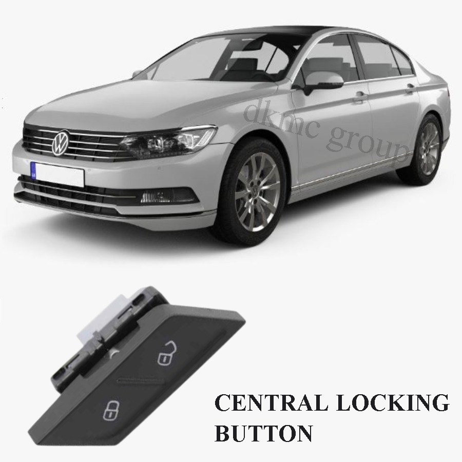 PASSAT B8 SEDAN 2015-2018 MODEL ARASI UYUMLU KAPI MERKEZİ KİLİT AÇMA KAPAMA DÜĞMESİ