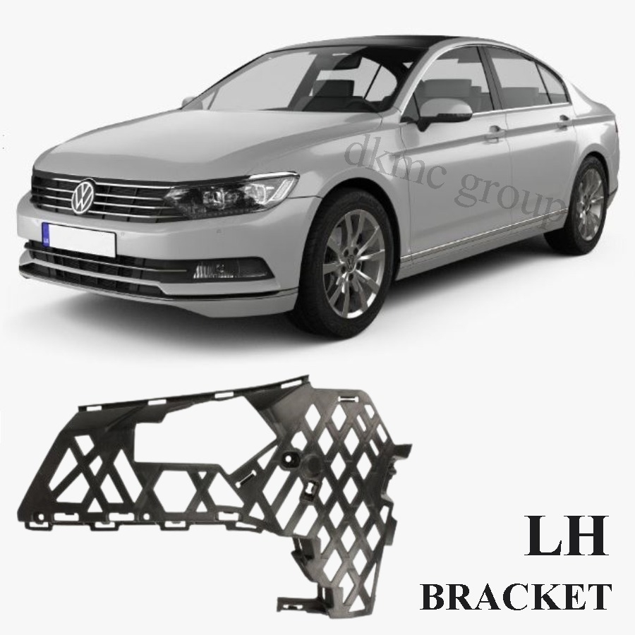 PASSAT B8 SEDAN ÖN TAMPON İÇİN BAĞLANTI BRAKETİ SOL 2015 2016 2017 2018 MODELLERE UYUMLU