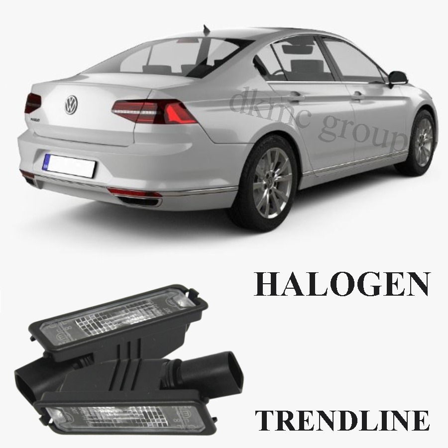 PASSAT B8 SEDAN PLAKA LAMBASI HALOJEN SARI IŞIK TAKIM 2015 2016 2017 2018 MODELLER İÇİN