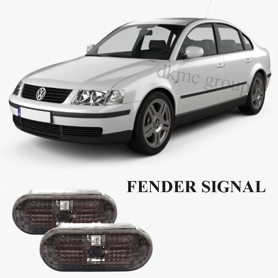 PASSAT B5 SEDAN 1997-2000 MODEL ARASI UYUMLU BUZLU FÜME ÖN ÇAMURLUK SİNYALİ TAKIM