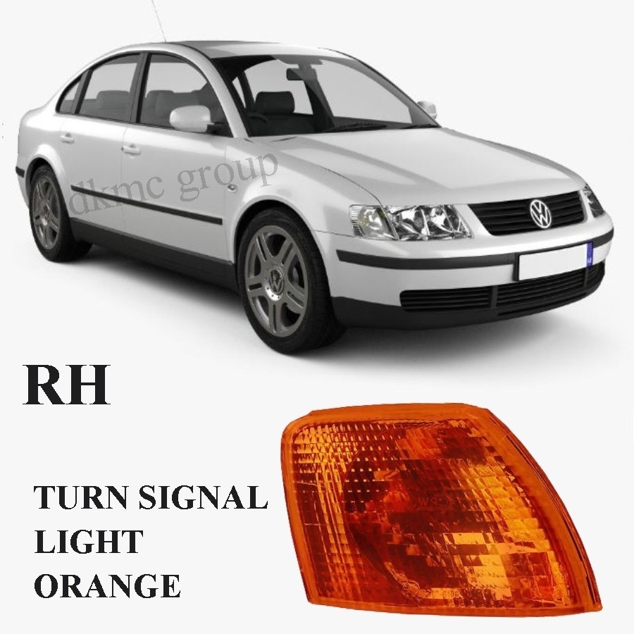 PASSAT B5 SEDAN 1997-2000 MODEL ARASI UYUMLU SAĞ YOLCU TARAFI TURUNCU ÖN SİNYAL LAMBASI