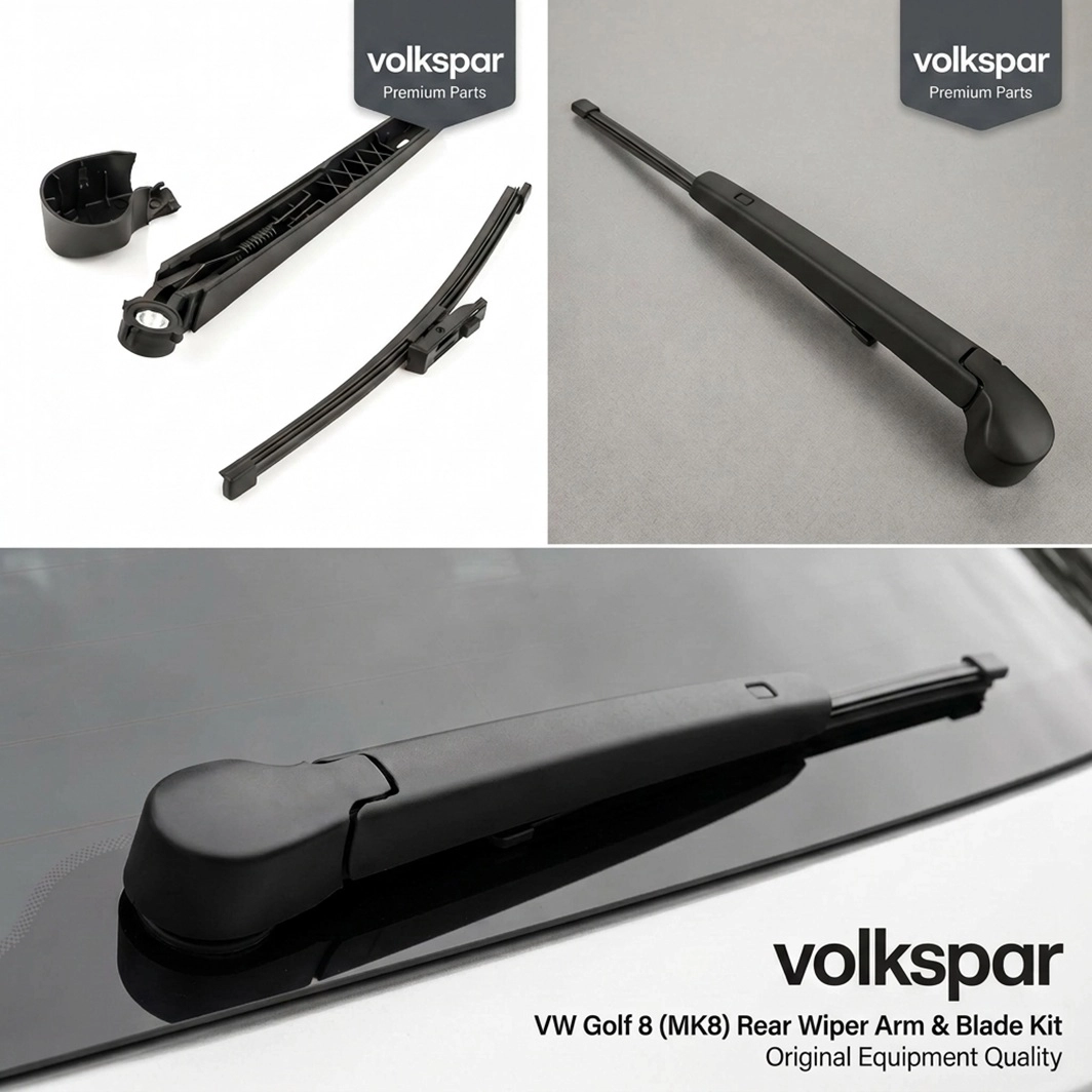 GOLF 8 ARKA CAM SİLECEK KOLU KOMPLE 2021 2022 2023 2024 MODELLER İÇİN