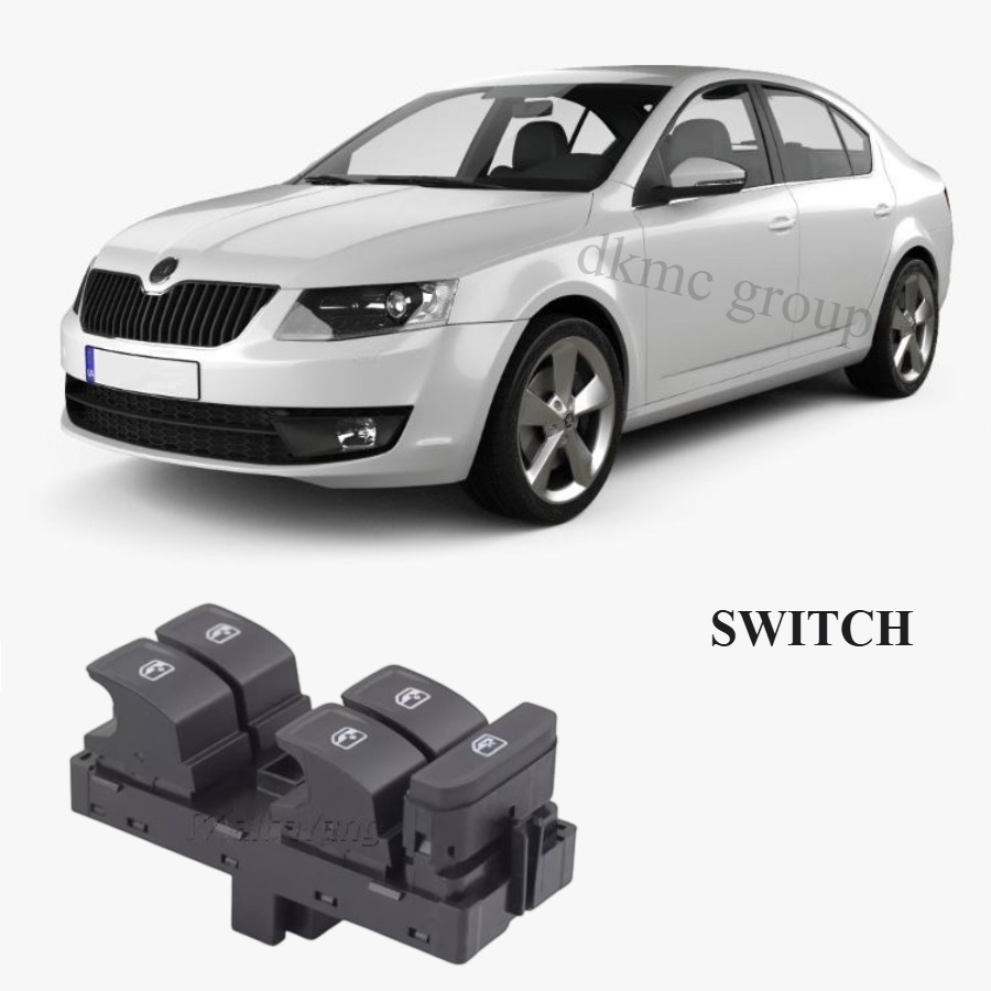 OCTAVİA SEDAN DÖRTLÜ CAM DÜĞMESİ 2013 2014 2015 2016 MODELLER İÇİN