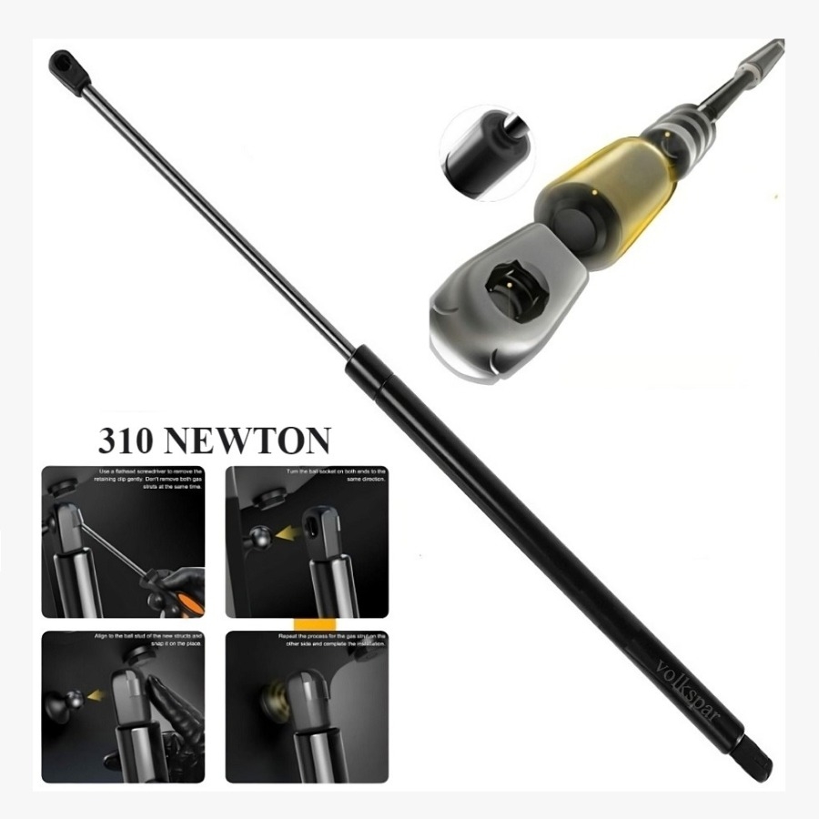 POLO 2002-2005 MODEL ARASI UYUMLU 310N MOTOR KAPUTU AMORTİSÖRÜ PİSTONU