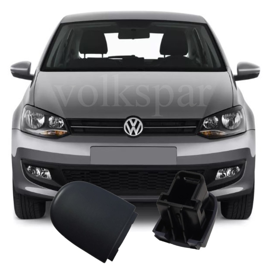 POLO 2010-2013 MODEL ARASI UYUMLU ARKA SAĞ YOLCU TARAFI BOYASIZ SİYAH DIŞ KAPI KOLU KAPAĞI BADEMİ