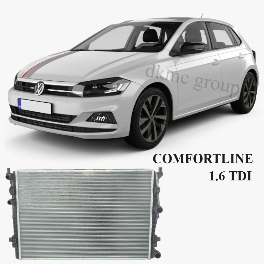 POLO SU RADYATÖRÜ 1.6 TDI 2017 2018 2019 2020 MODELLER İÇİN