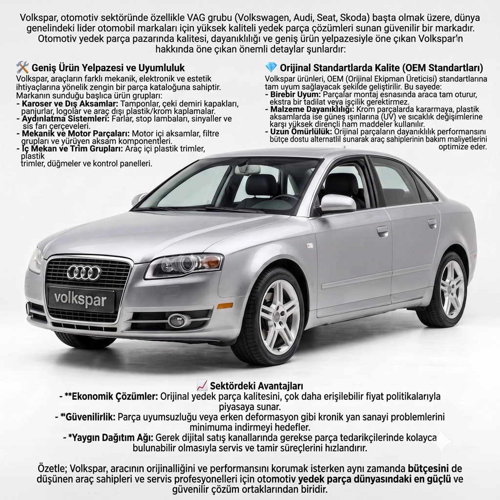 AUDI A4 ÖN LOGO AMBLEM AUDI ARMA 2005 2006 2007 2008 MODELLER İÇİN
